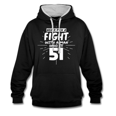 Geburtstag Geschenk Mann Hoodie - 51.Geburtstag Männer 51 Jahre alt Mann