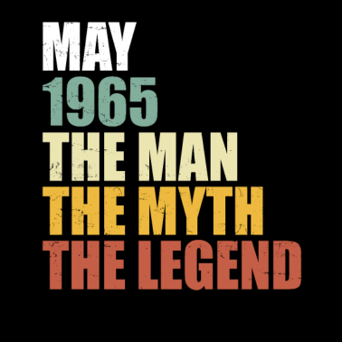 Motiv Geburtstag Mai 1965 - 55. Geburtstag Mann Vintage