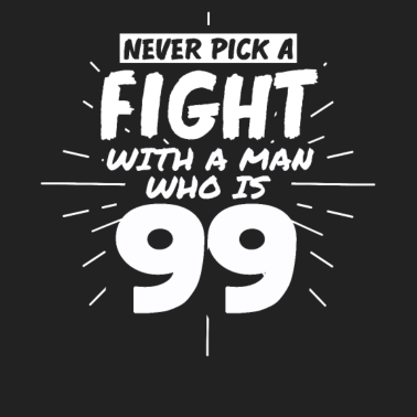 Motiv 99.Geburtstag Männer 99 Jahre alt Mann