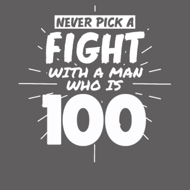 Motiv 100.Geburtstag Männer 100 Jahre alt Mann