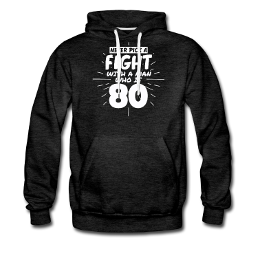 Geburtstag Geschenk Mann Hoodie - 80.Geburtstag Männer 80 Jahre alt Mann