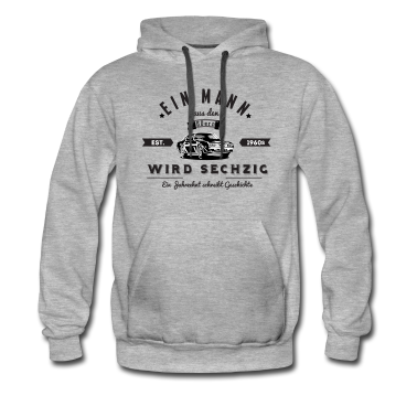 Geburtstag Geschenk Mann Hoodie - 60. Geburtstag Mann 60er Jahre