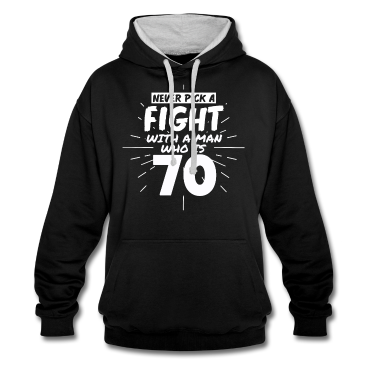 Geburtstag Geschenk Mann Hoodie - 70.Geburtstag Männer 70 Jahre alt Mann