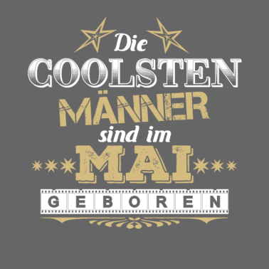 Motiv Geburtstag Männer im Mai coole Geschenkidee