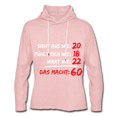 Geburtstag Geschenk Mann Hoodie - 60. Geburtstag Männer Frauen Geschenk