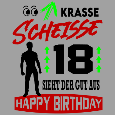 Motiv Sprüche Geburtstag Mann Gut aussehen 18