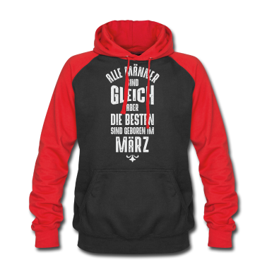 Geburtstag Geschenk Mann Hoodie - Männer Geburtstag März