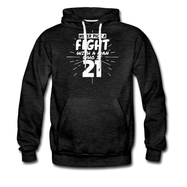 Geburtstag Geschenk Mann Hoodie - 21.Geburtstag Männer Geschenk 21 Jahre alt Mann