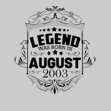 Motiv Jahrgang 2003 August 18. Geburtstag Männer Frauen