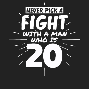 Motiv 20.Geburtstag Männer Geschenk 20 Jahre alt Mann