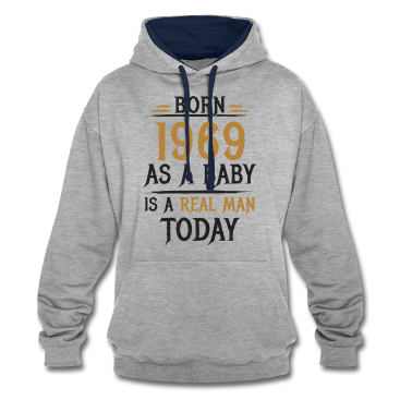Geburtstag Geschenk Mann Hoodie - 1969 Geborener Mann Männer Geburtstag