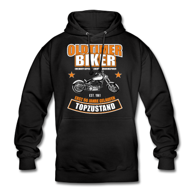 Geburtstag Geschenk Mann Hoodie - 60. Geburtstag Mann Biker Geschenk witzig Motorrad