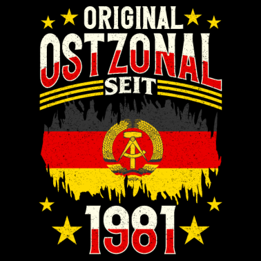Motiv 40. Geburtstag Mann Ostdeutschland DDR - Original