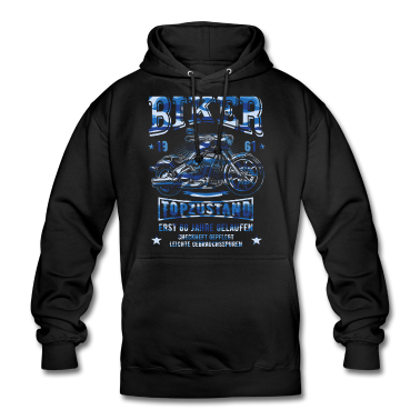 Geburtstag Geschenk Mann Hoodie - 60. Geburtstag Mann Biker Geschenk witzig Motorrad