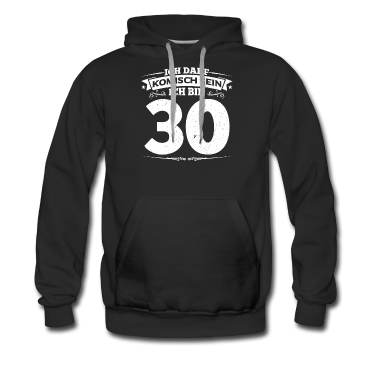 Geburtstag Geschenk Mann Hoodie - 30.Geburtstag Mann Frau Geschenk