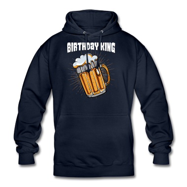 Geburtstag Geschenk Mann Hoodie - Geburtstag Mann Bier King Geschenk