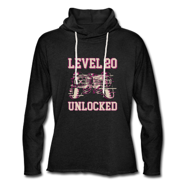 Geburtstag Geschenk Mann Hoodie - 20.Geburtstag Mann - Level 20 Unlocked