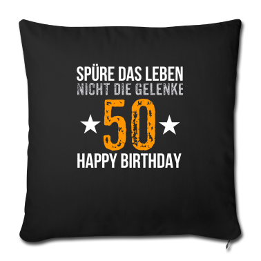 Geburtstag Geschenk Mann Kissenbezug - 50 Geburtstag Mann