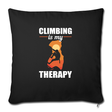 Geburtstag Geschenk Mann Kissenbezug - Klettern ist meine Therapie Klettern