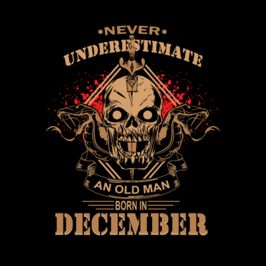 Motiv Dezember Geburtstag Männer