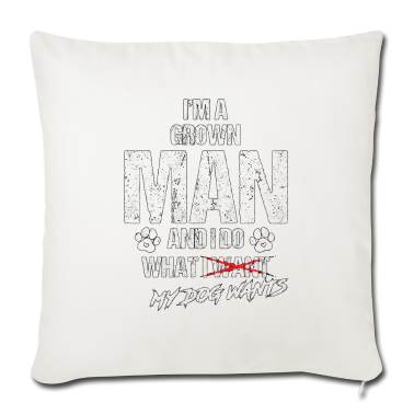 Geburtstag Geschenk Mann Kissenbezug - Hund Geschenk