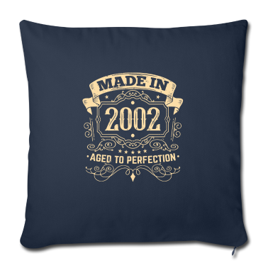 Geburtstag Geschenk Mann Kissenbezug - Hergestellt in 2002 Geburtstag Männer