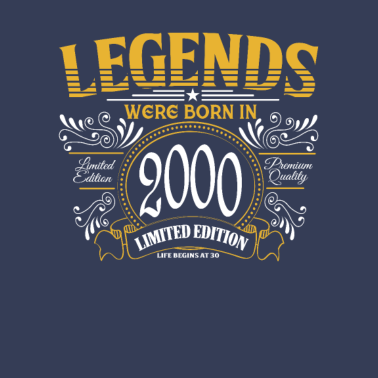 Motiv 20 Geburtstag Männer Legende