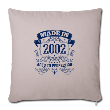 Geburtstag Geschenk Mann Kissenbezug - Hergestellt in 2002 Geburtstag Männer