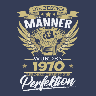 Motiv Geburtstag Männer 1970 Perfektion