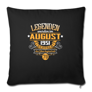 Geburtstag Geschenk Mann Kissenbezug - 70. Geburtstag Männer Herren
