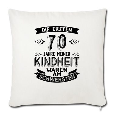 Geburtstag Geschenk Mann Kissenbezug - 70 Geburtstag Mann