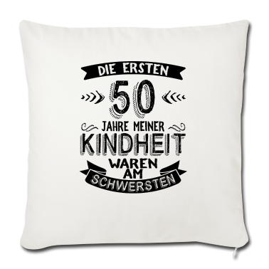 Geburtstag Geschenk Mann Kissenbezug - 50 Geburtstag Mann