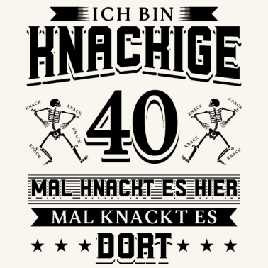 Motiv 40 Geburtstag Mann