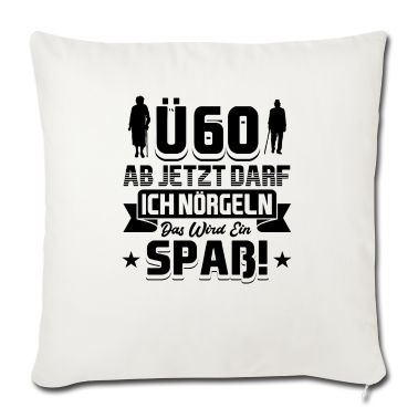 Geburtstag Geschenk Mann Kissenbezug - 60 Geburtstag Mann