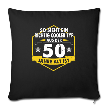 Geburtstag Geschenk Mann Kissenbezug - 50.Geburtstag Mann Männer 50 Jahre Geschenk