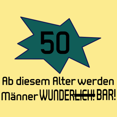 Motiv 50. Geburtstag Mann