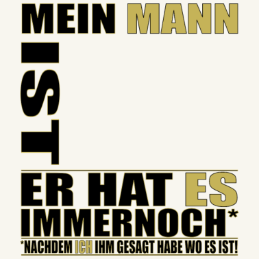 Motiv Geburtstag - Mein Mann ist