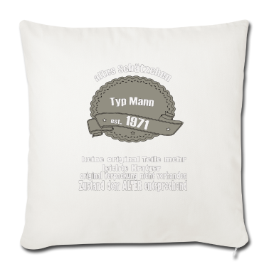 Geburtstag Geschenk Mann Kissenbezug - Männer Man Geburtstag 50 Jahre runder Geburtstag