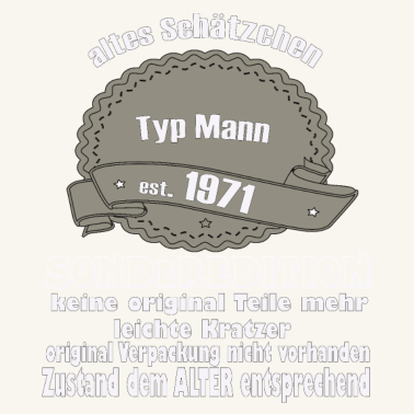 Motiv Männer Man Geburtstag 50 Jahre runder Geburtstag