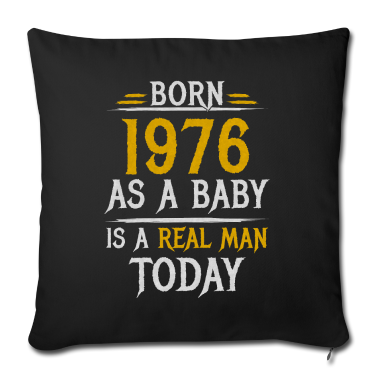 Geburtstag Geschenk Mann Kissenbezug - Geboren 1976 Geburtstag Männer Geschenk Mann