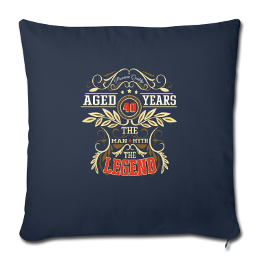 Geburtstag Geschenk Mann Kissenbezug - 40 Geburtstag Mann Mythos Legende