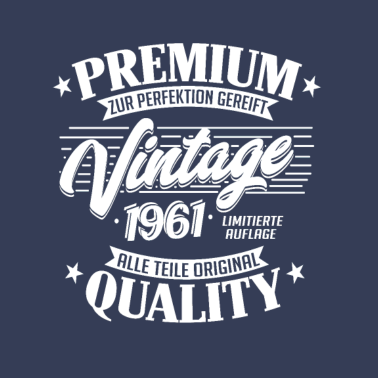 Motiv Jahrgang 1961 Geburtstag Männer und Frauen