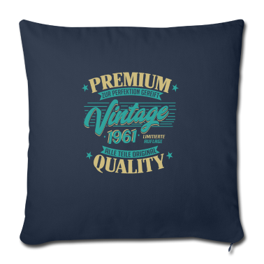 Geburtstag Geschenk Mann Kissenbezug - Jahrgang 1961 Geburtstag Männer und Frauen