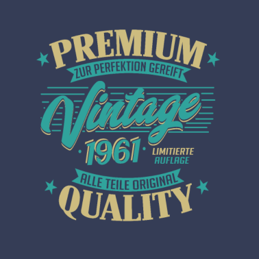 Motiv Jahrgang 1961 Geburtstag Männer und Frauen