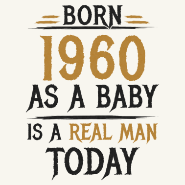 Motiv 1960 Geborener Mann Geburtstag Männer Geschenk