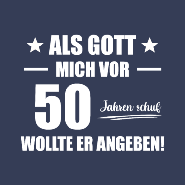 Motiv 50. Geburtstag Mann Geschenkidee Tshirt