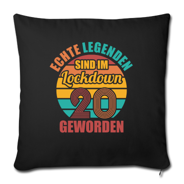 Geburtstag Geschenk Mann Kissenbezug - 20.Geburtstag Mann Retro Geschenk