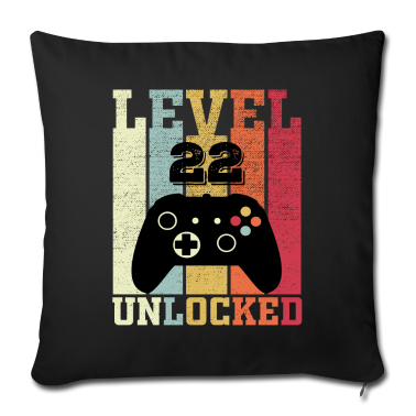 Geburtstag Geschenk Mann Kissenbezug - Herren 22. Geburtstag Mann 22 Jahre Level 22 Männe