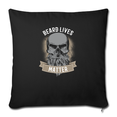 Geburtstag Geschenk Mann Kissenbezug - Bart Totenkopf Barber Geschenk Geburtstag Mann