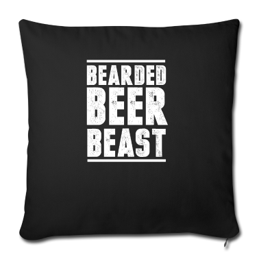 Geburtstag Geschenk Mann Kissenbezug - Bart Totenkopf Barber Geschenk Geburtstag Mann